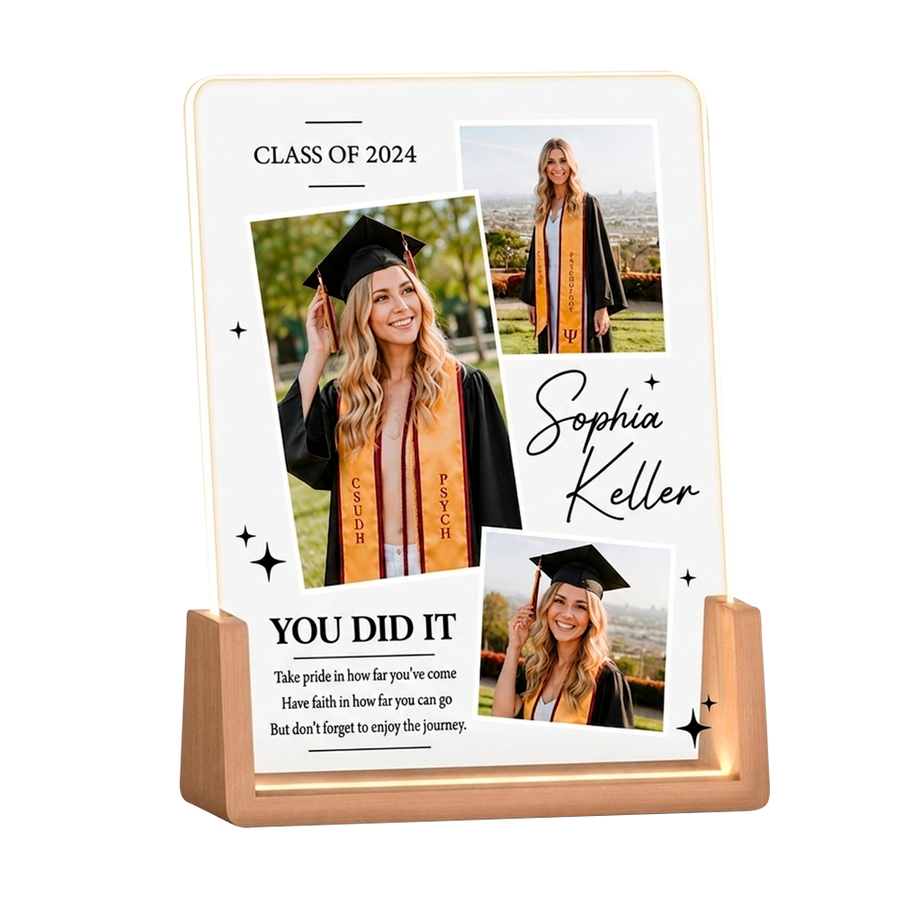 Acrylic Night Light Photo Frames - Imprint Now - CA