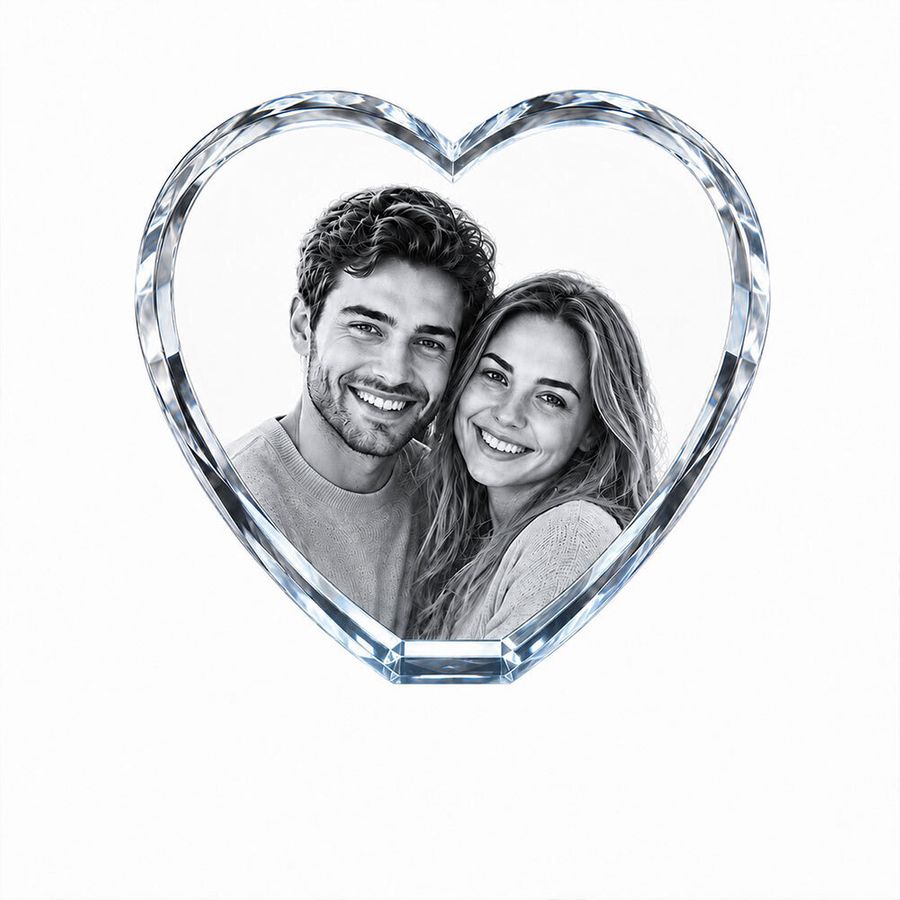 Crystal Engraved Photo Frames - Imprint Now - CA