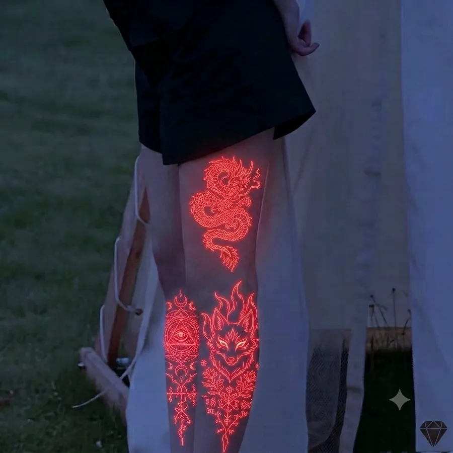 Custom Glitter Tattoos