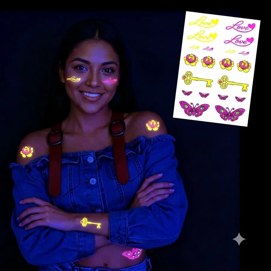 Custom Glitter Tattoos