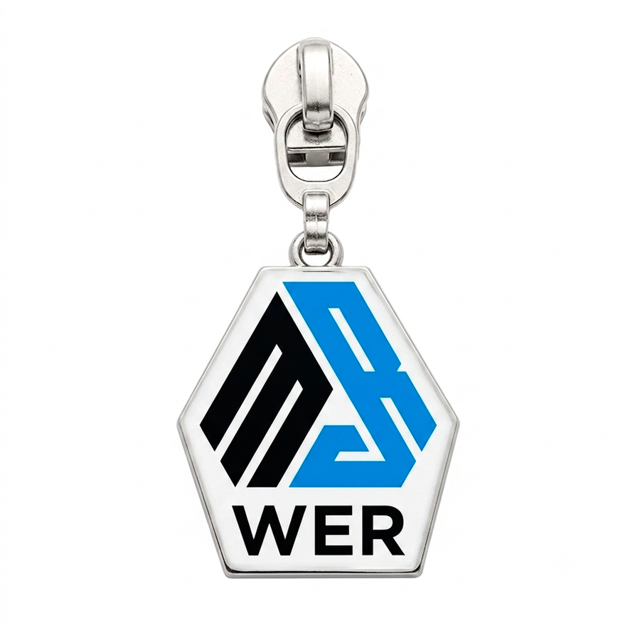 Offset Printing Metal Zipper Pullers - Imprint Now - CA
