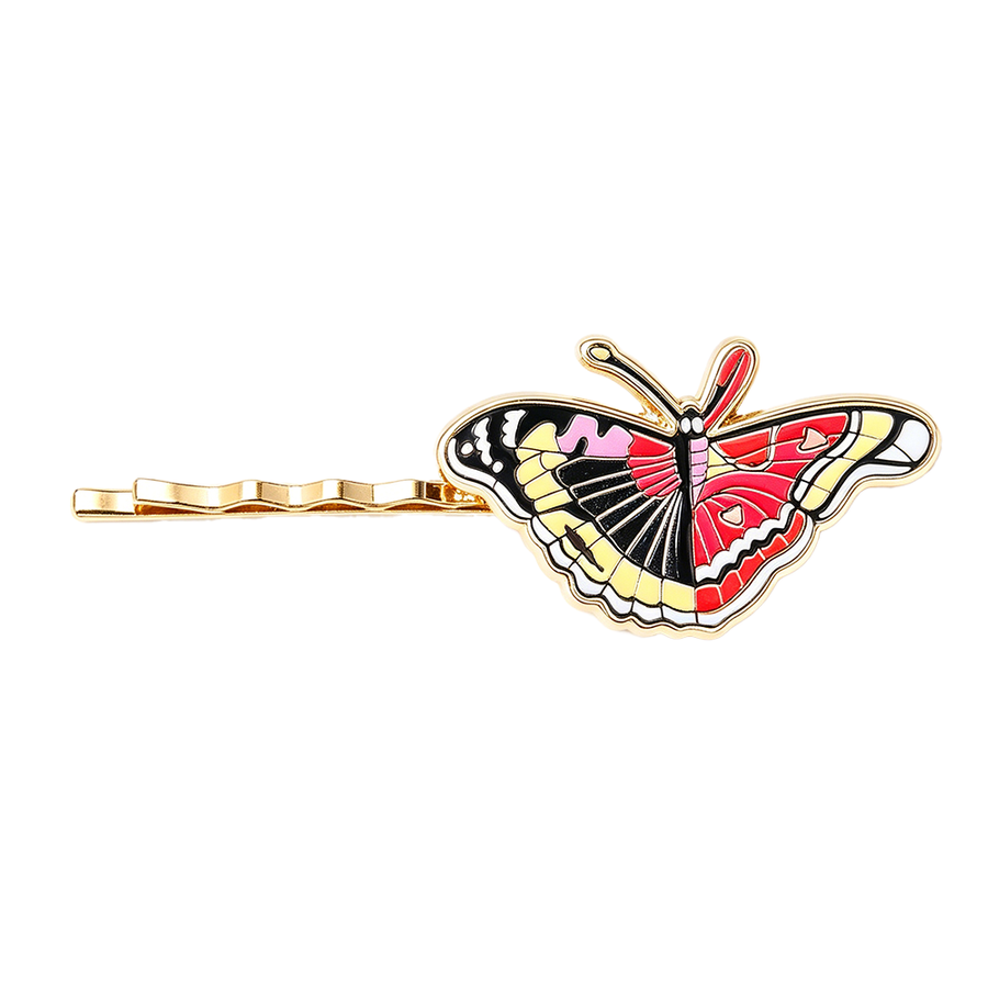 Hard Enamel Metal Hair Clips - Imprint Now - CA
