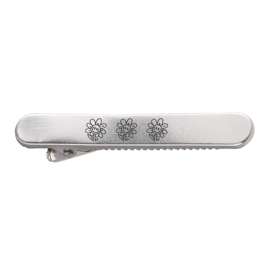Laser Cut Metal Hair Clips - Imprint Now - CA