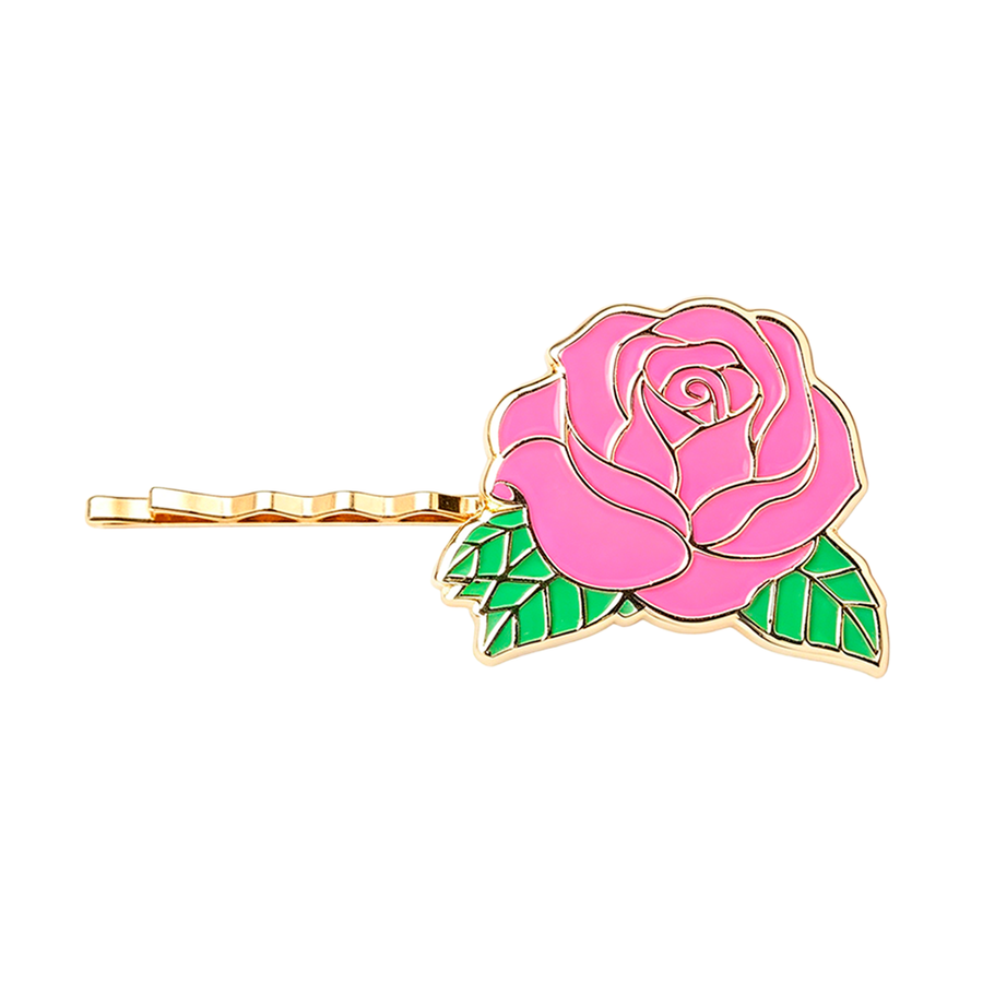 Soft Enamel Metal Hair Clips - Imprint Now - CA
