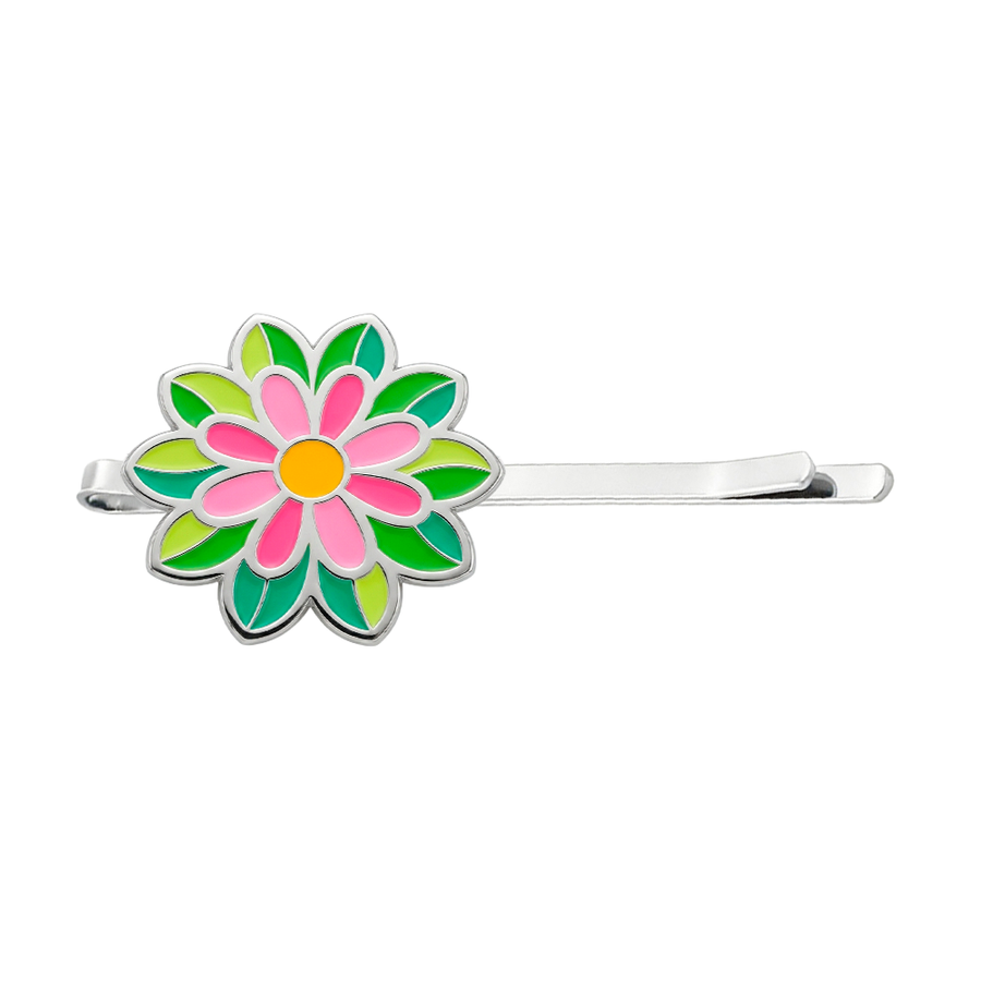 Soft Enamel Metal Hair Clips - Imprint Now - CA