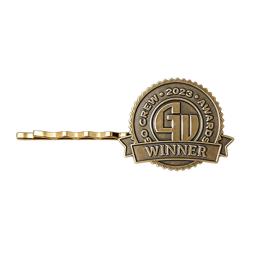 Die Struck Metal Hair Clips - Imprint Now - CA