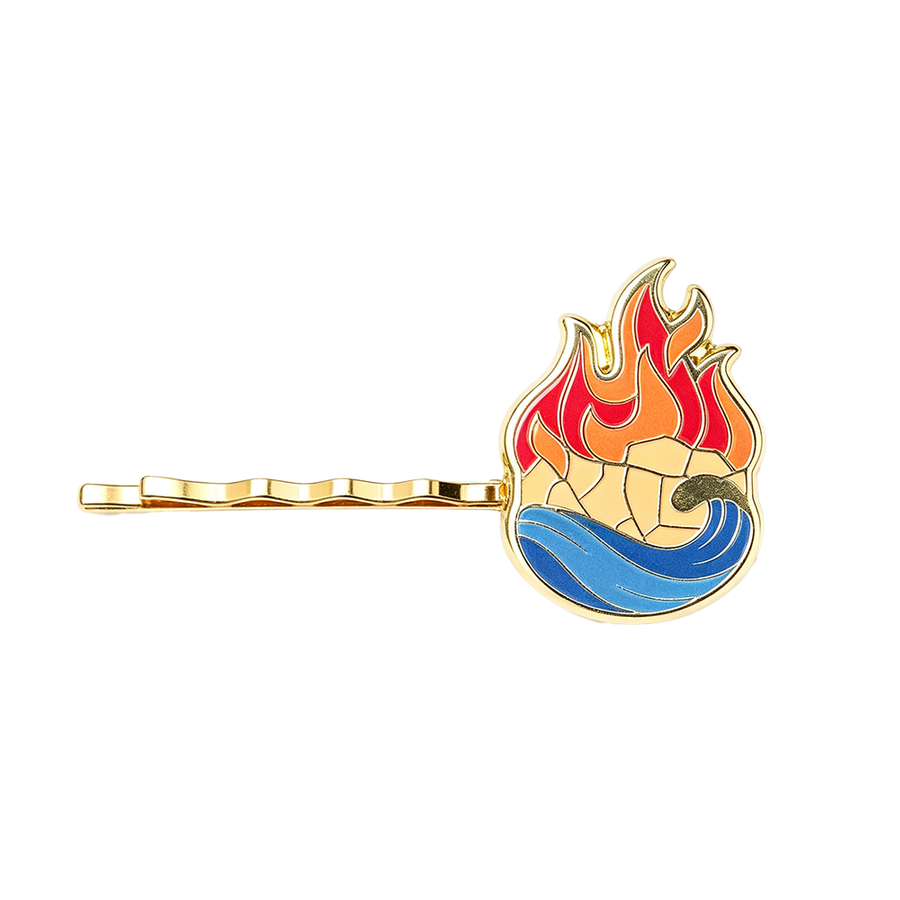Hard Enamel Metal Hair Clips - Imprint Now - CA