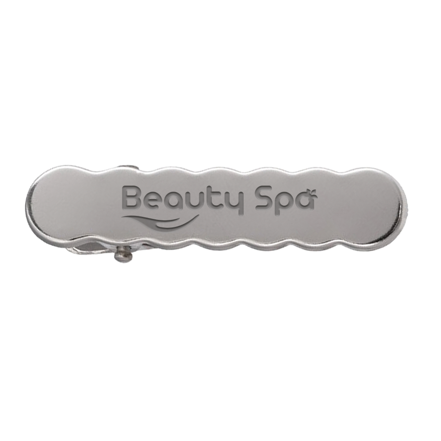 Laser Cut Metal Hair Clips - Imprint Now - CA