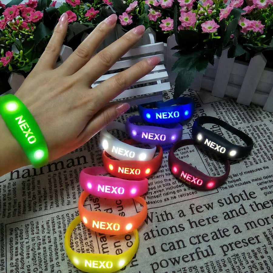 Light Up Silicone Wristbands - Imprint Now - CA