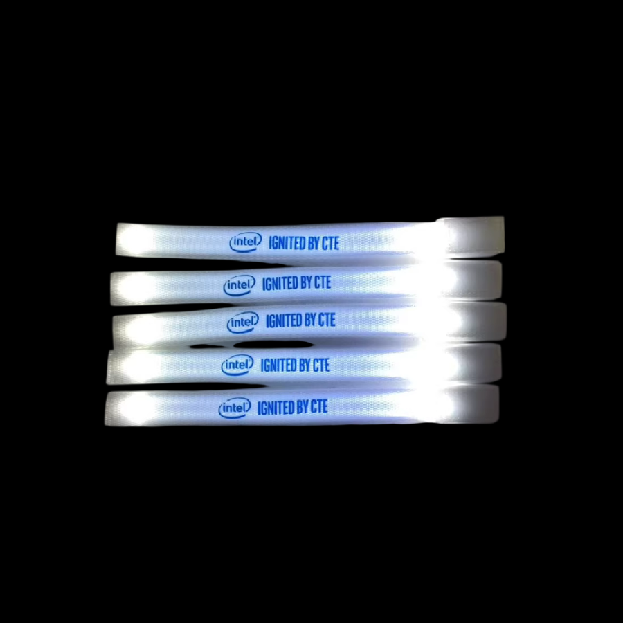 Glow Velcro Wristbands - Imprint Now - CA