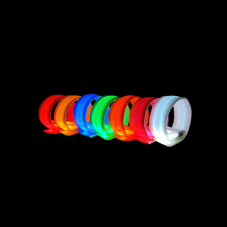 Glow Velcro Wristbands - Imprint Now - CA