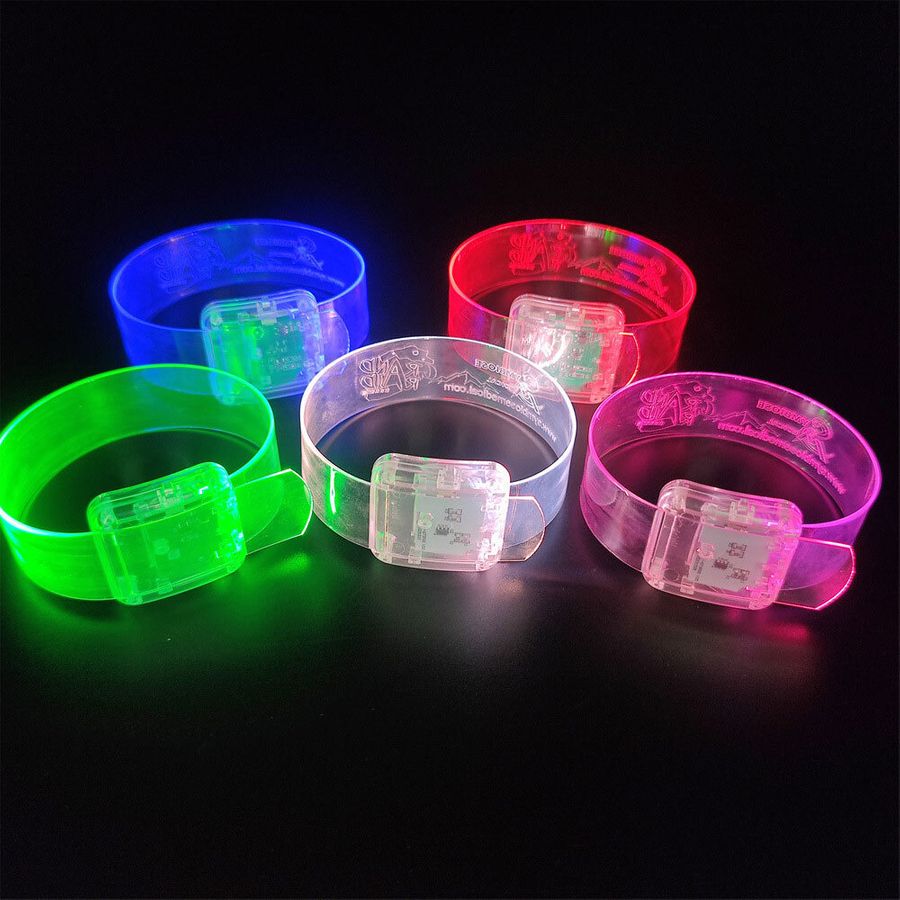 Light Up Plastic Wristbands - Imprint Now - CA