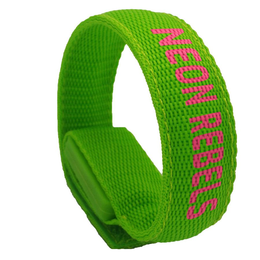 Glow Velcro Wristbands - Imprint Now - CA