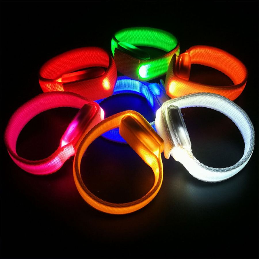 Glow Velcro Wristbands - Imprint Now - CA