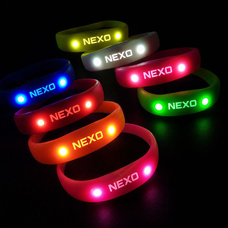 Light Up Silicone Wristbands - Imprint Now - CA