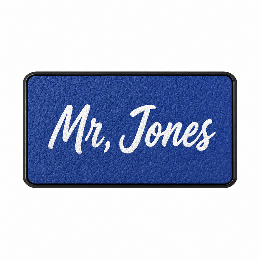 Leather Name Badges - Imprint Now - CA