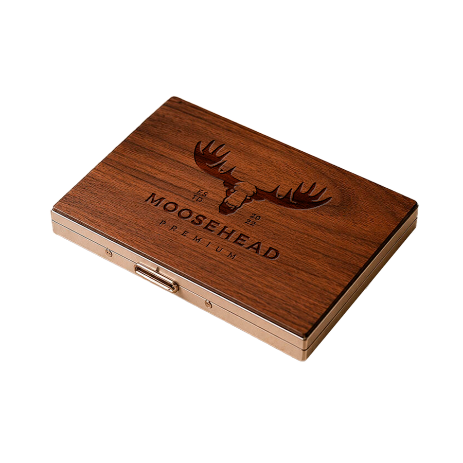 Metal Framed Wooden Cigarette Cases - Imprint Now - CA