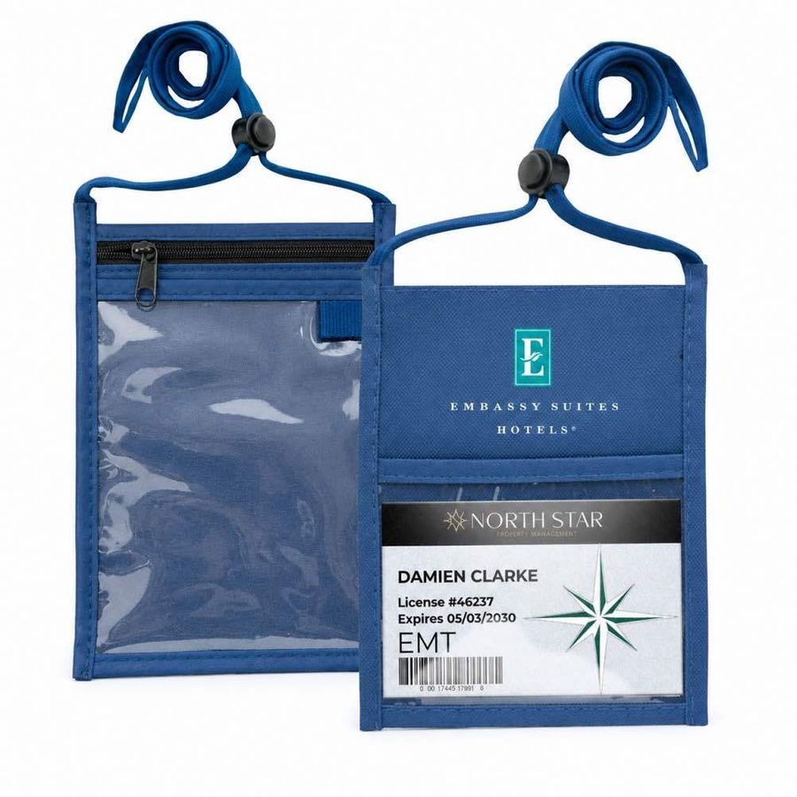 Dual Window Neck Wallets - Imprint Now - CA