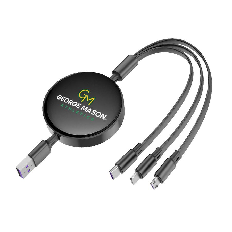 Soft Silicone 3-in-1 Charging Cables - Imprint Now - CA