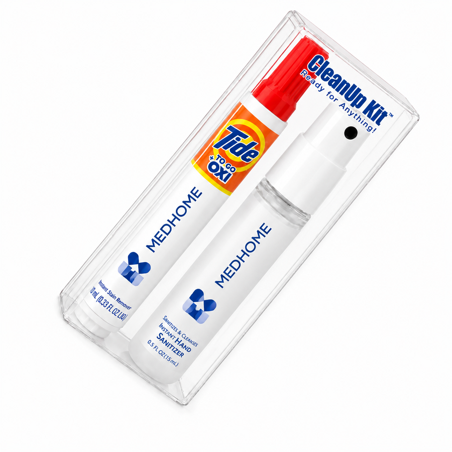 CleanUp Kit - Tide® to Go + Oxi and Sani-Pen® Clipless™ Travel Kits - Imprint Now - CA