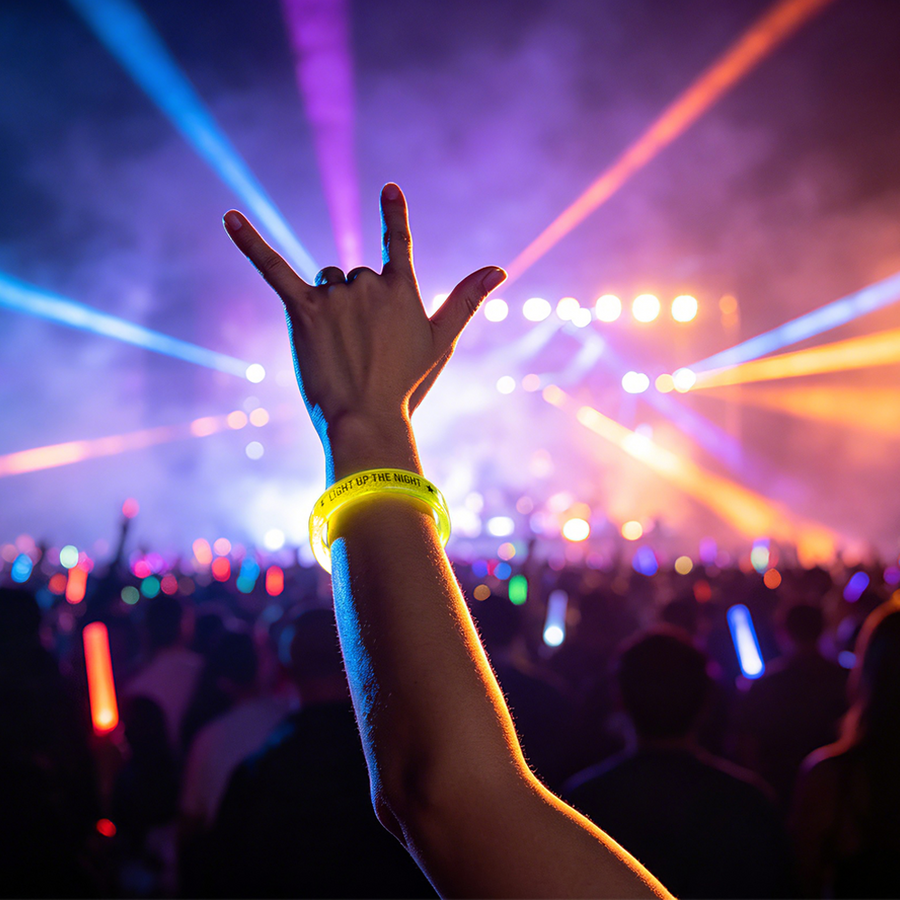 Custom Acrylic Glow Bracelets - Imprint Now - CA
