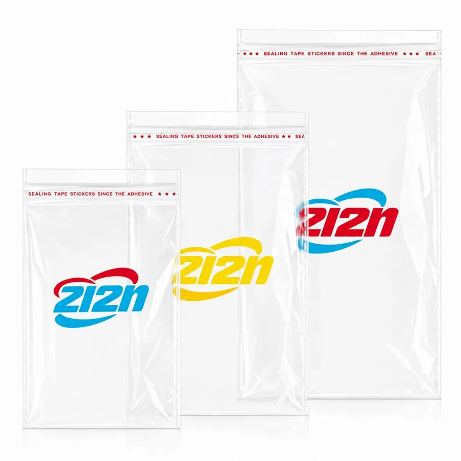 Resealable Clear Poly Bags - Imprint Now - CA