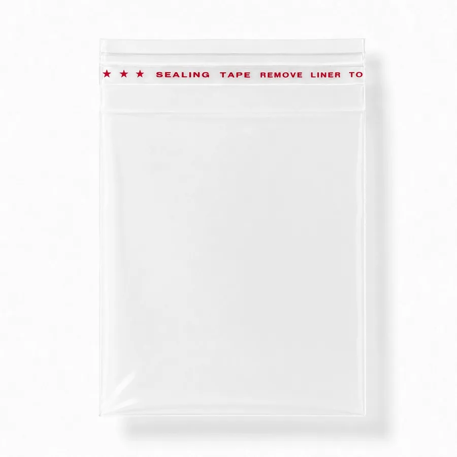 Resealable Clear Poly Bags - Imprint Now - CA