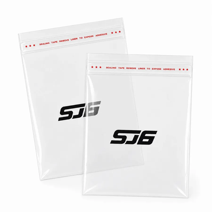 Resealable Clear Poly Bags - Imprint Now - CA