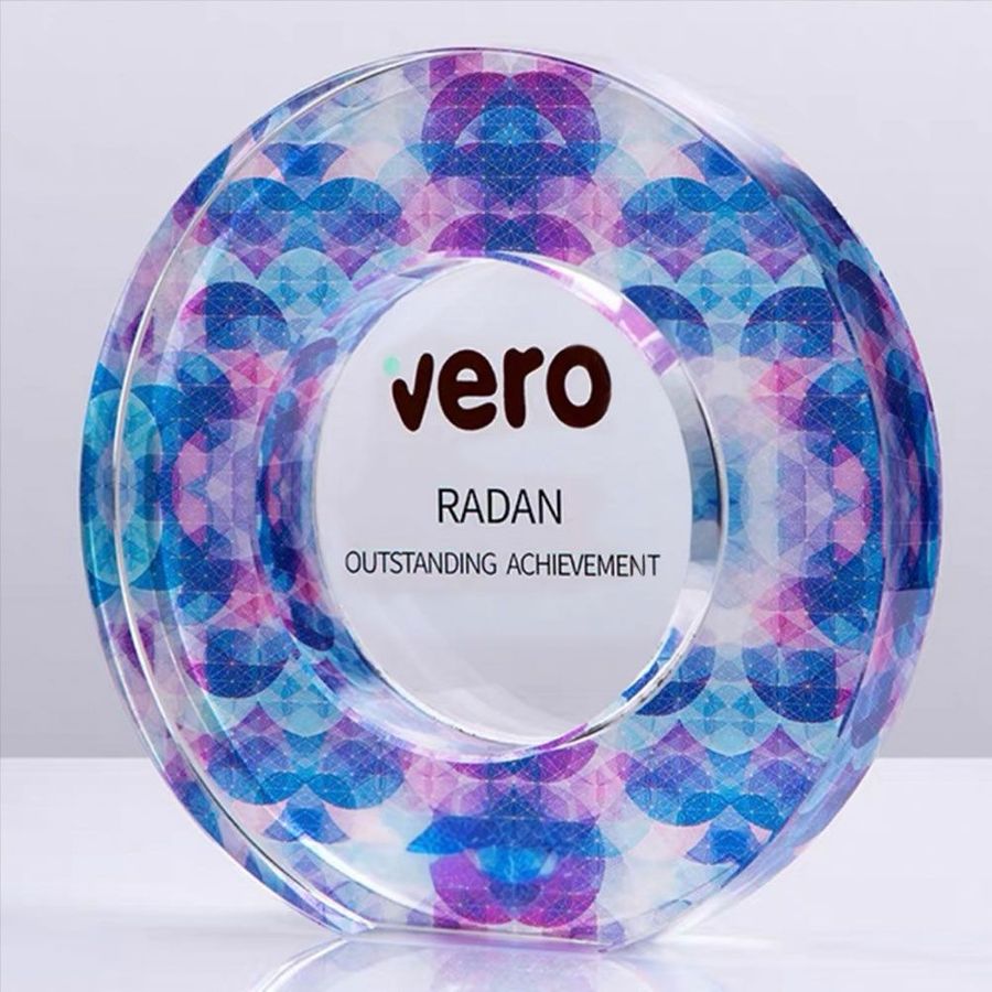 Colored Crystal Trophies - Imprint Now - CA