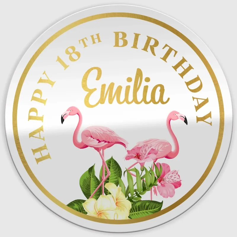 Metallic Sticker+UV Printed - Imprint Now - CA