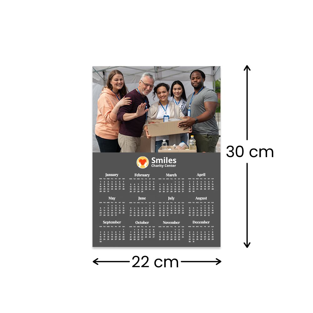 22 cm W x 30 cm H