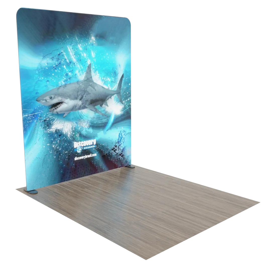 Custom Backlit Trade Show Display Tension Fabric 2.4 m x 2.4 m - Imprint Now - CA