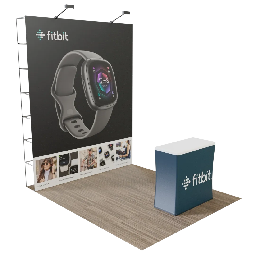 Custom Pop-up Trade Show Display 2.4 m x 2.4 m - Imprint Now - CA